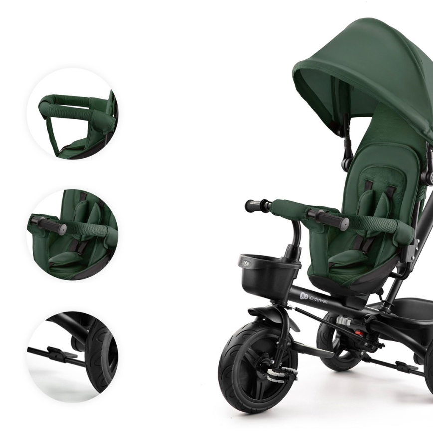 KINDERKRAFT - Children's tricycle AVEO green