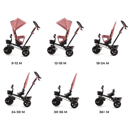 KINDERKRAFT - Children's tricycle AVEO pink