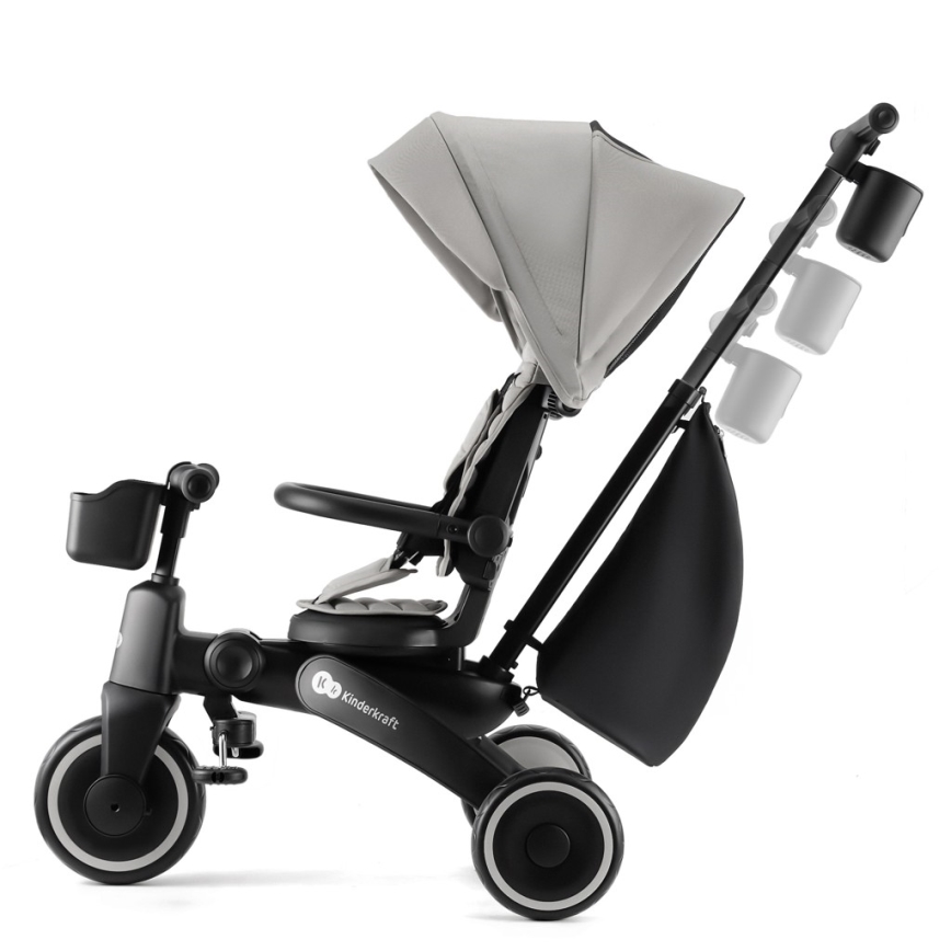 KINDERKRAFT - Children's Tricycle JAZZ 2 Grey