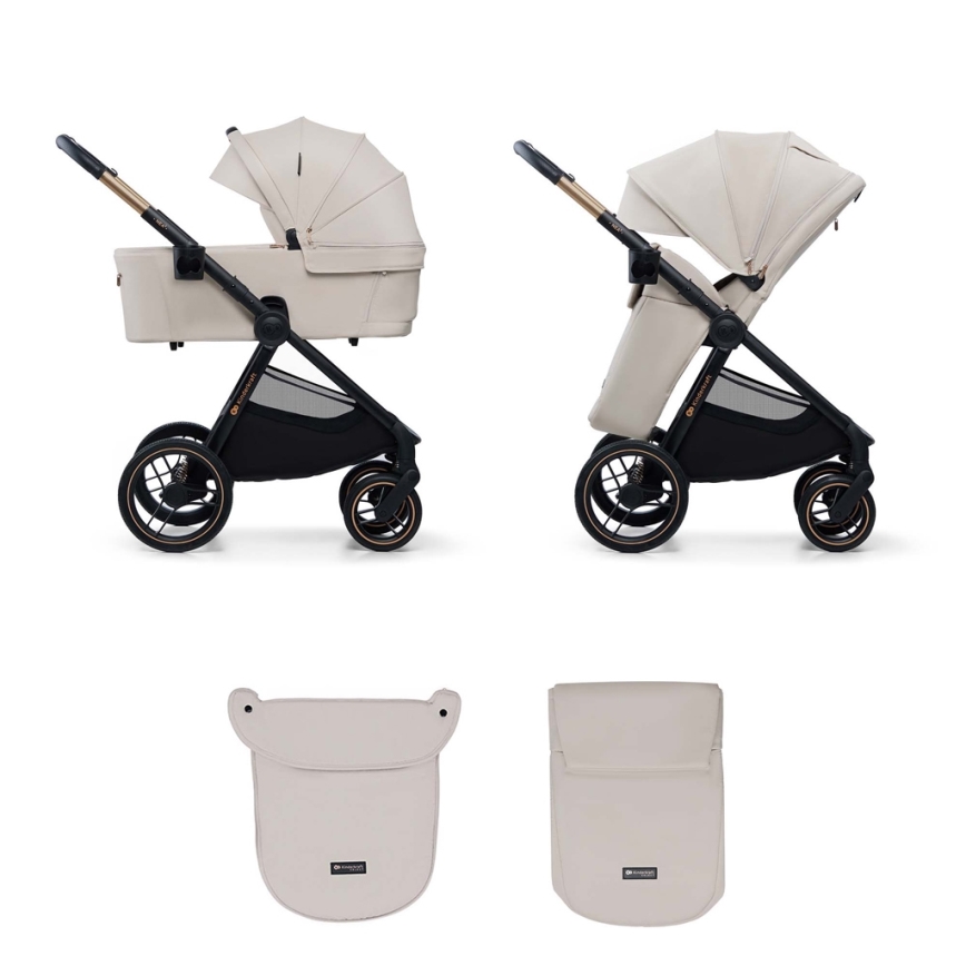 KINDERKRAFT - Combination stroller 2in1 NEA 2 beige
