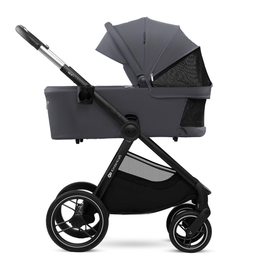 KINDERKRAFT - Combination stroller 2in1 NEA 2 Dark grey