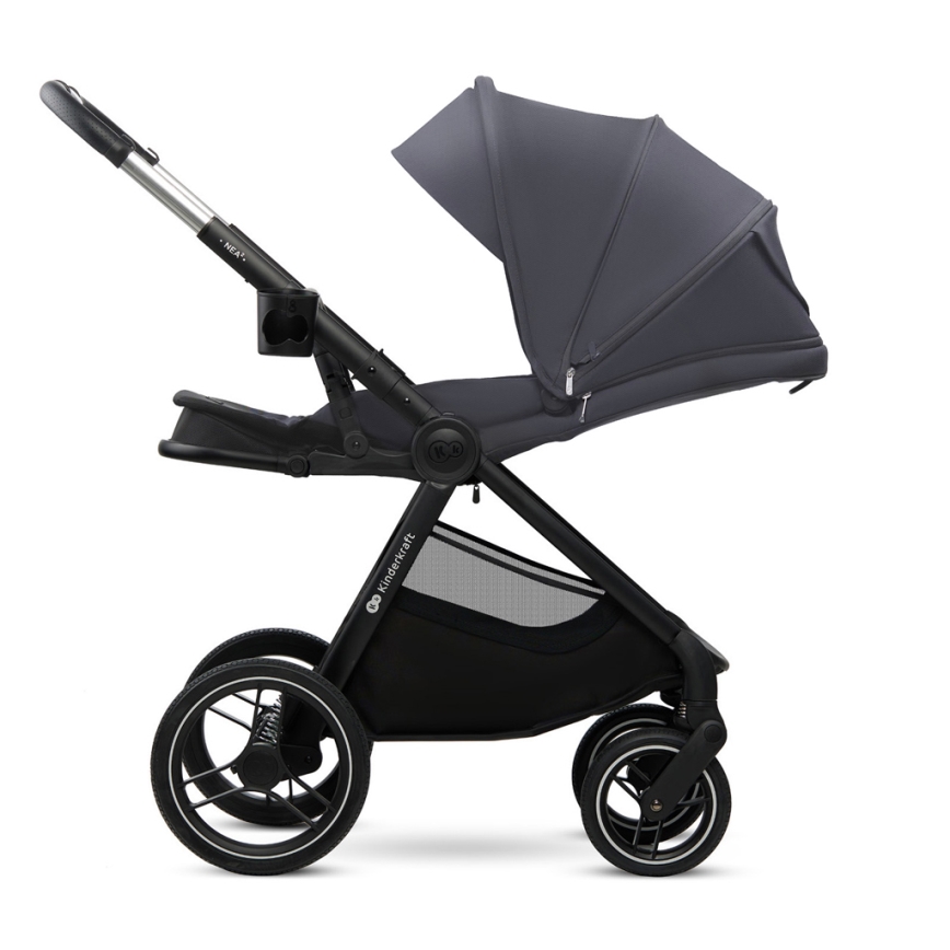 KINDERKRAFT - Combination stroller 2in1 NEA 2 Dark grey