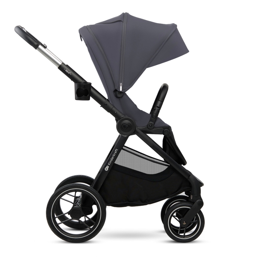 KINDERKRAFT - Combination stroller 2in1 NEA 2 Dark grey