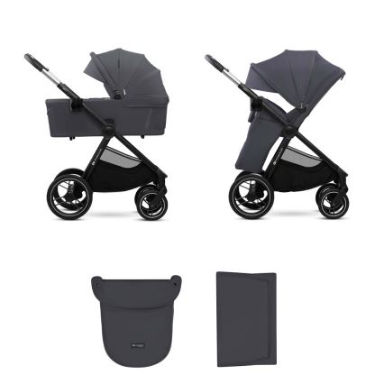 KINDERKRAFT - Combination stroller 2in1 NEA 2 Dark grey