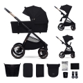 KINDERKRAFT - Combination stroller 2in1 NEA 2 Midnight black