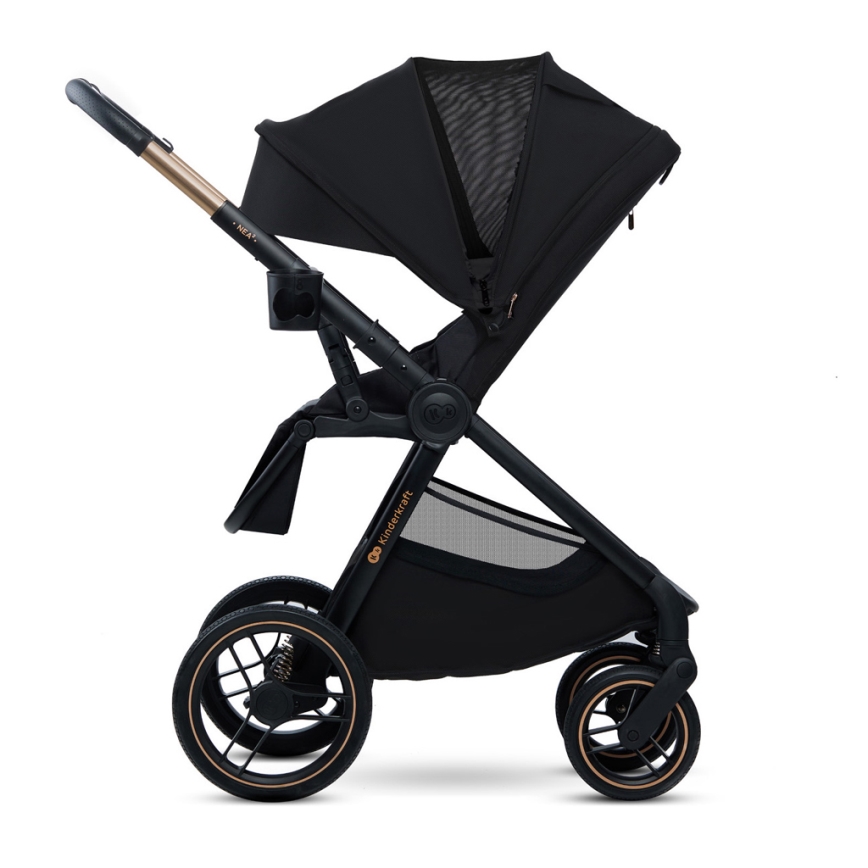 KINDERKRAFT - Combination stroller 2in1 NEA 2 Midnight black