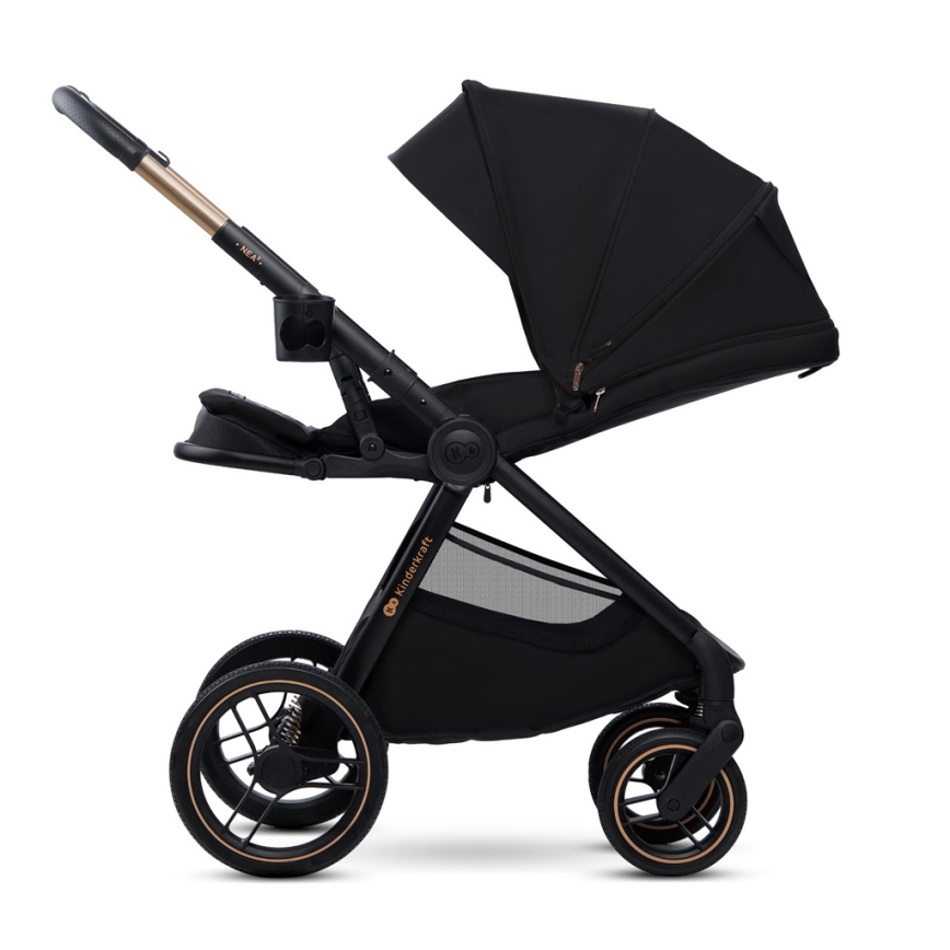 KINDERKRAFT - Combination stroller 2in1 NEA 2 Midnight black