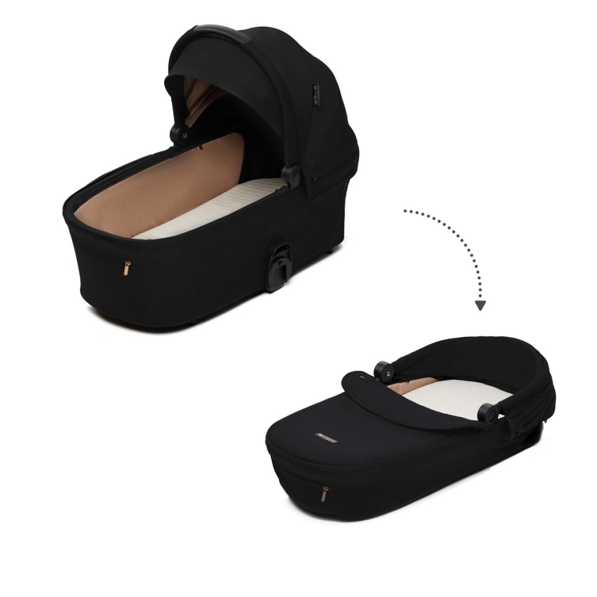 KINDERKRAFT - Combination stroller 2in1 NEA 2 Midnight black
