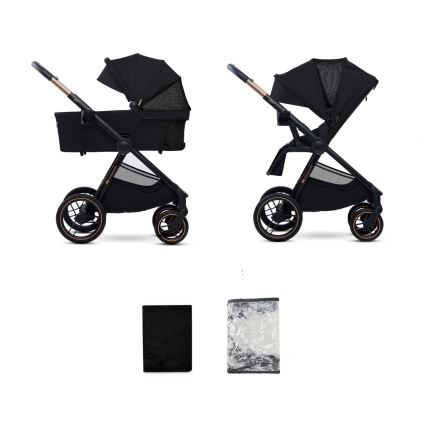 KINDERKRAFT - Combination stroller 2in1 NEA 2 Midnight black