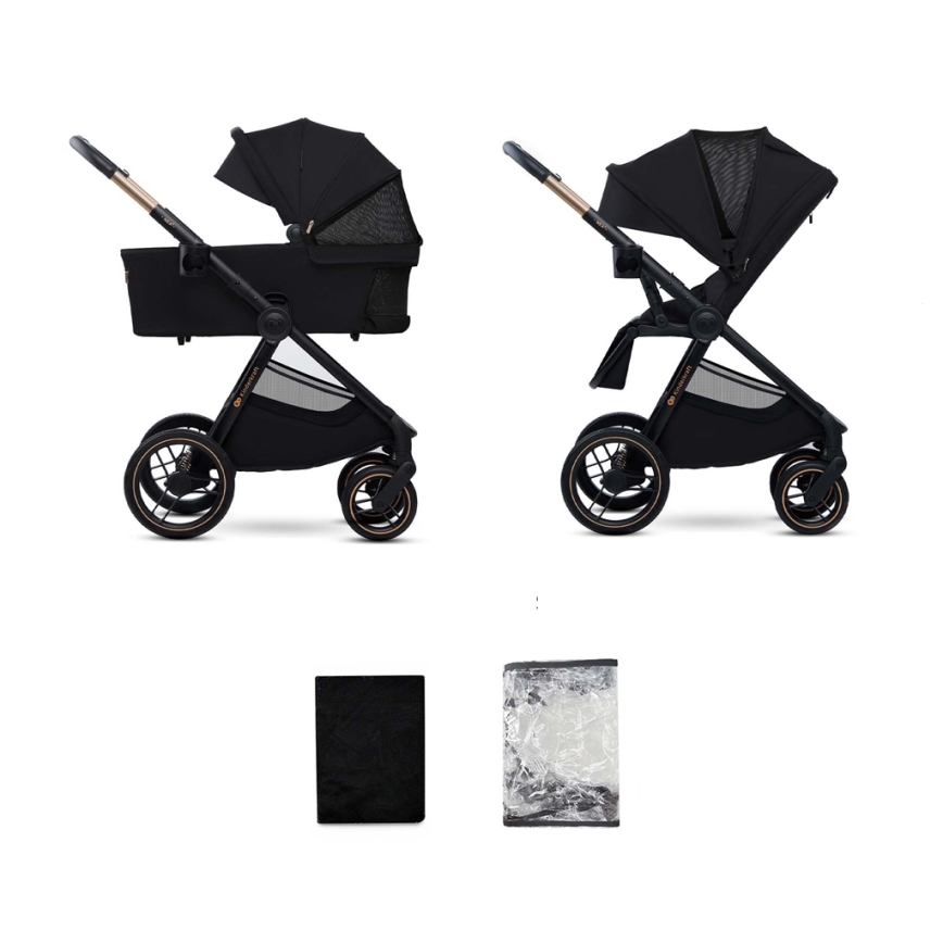 KINDERKRAFT - Combination stroller 2in1 NEA 2 Midnight black