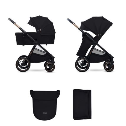 KINDERKRAFT - Combination stroller 2in1 NEA 2 Midnight black