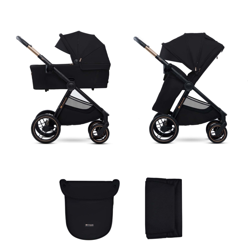 KINDERKRAFT - Combination stroller 2in1 NEA 2 Midnight black
