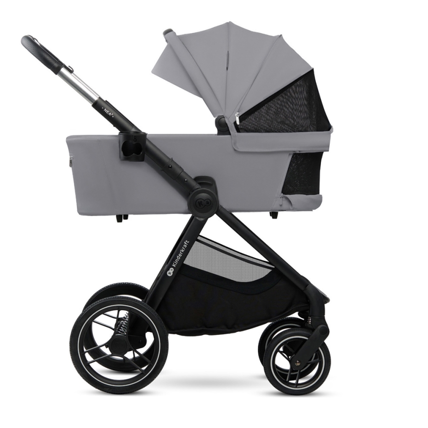 KINDERKRAFT - Combination stroller 2in1 NEA 2 Platinum grey