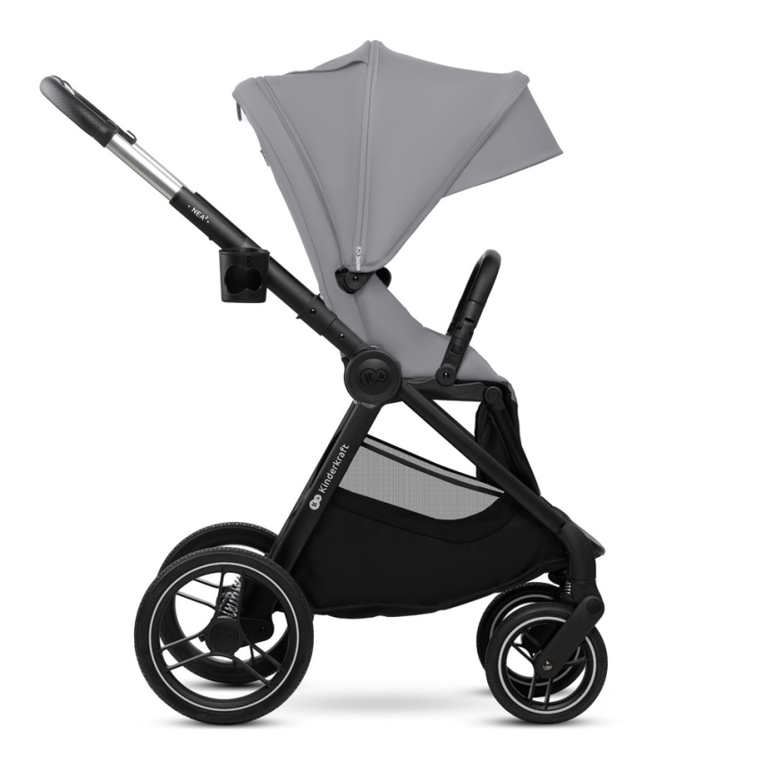 KINDERKRAFT - Combination stroller 2in1 NEA 2 Platinum grey