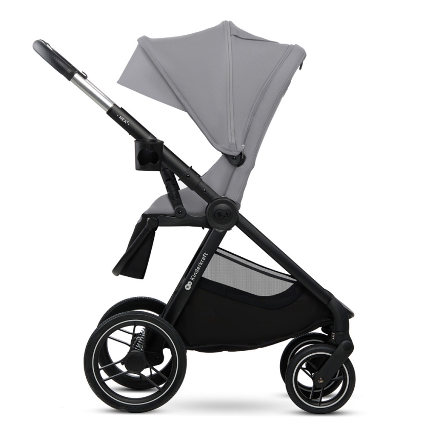 KINDERKRAFT - Combination stroller 2in1 NEA 2 Platinum grey