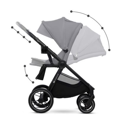 KINDERKRAFT - Combination stroller 2in1 NEA 2 Platinum grey