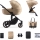 KINDERKRAFT - Combination stroller 2in1 PRIME 2 beige