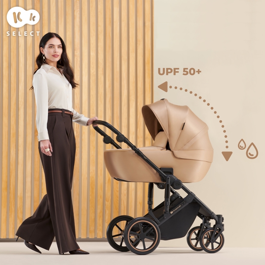 KINDERKRAFT - Combination stroller 2in1 PRIME 2 beige
