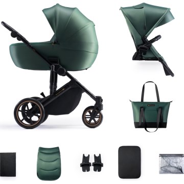 KINDERKRAFT - Combination stroller 2in1 PRIME 2 green