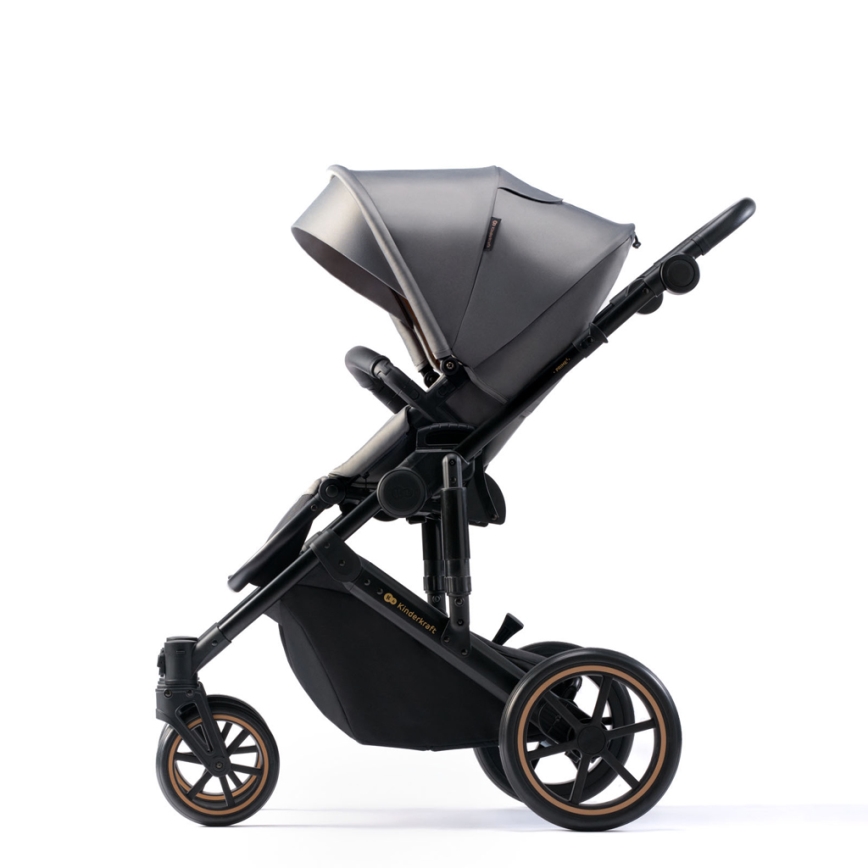 KINDERKRAFT - Combination stroller 2in1 PRIME 2 grey