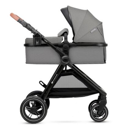KINDERKRAFT - Combination stroller 3in1 ESME Moonlight grey + car seat MINK PRO