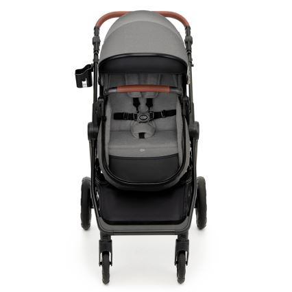 KINDERKRAFT - Combination stroller 3in1 ESME Moonlight grey + car seat MINK PRO