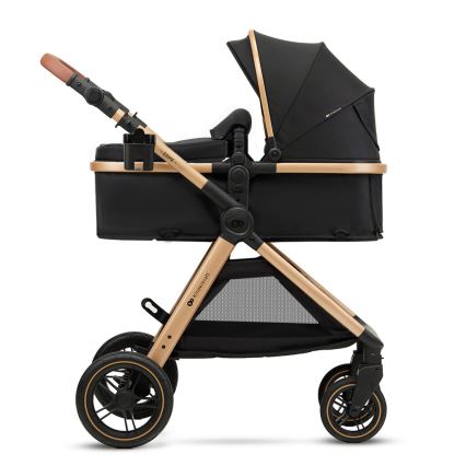 KINDERKRAFT - Combination stroller 3in1 ESME Pure black + car seat MINK PRO