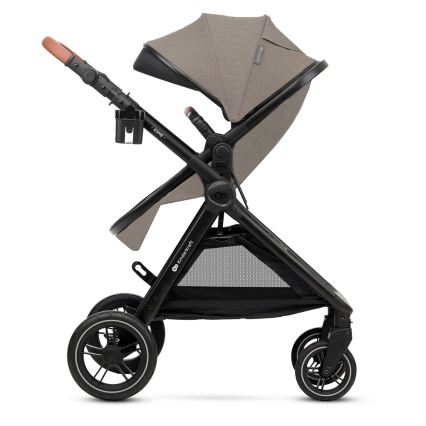 KINDERKRAFT - Combination stroller 3in1 ESME Sand beige + car seat MINK PRO