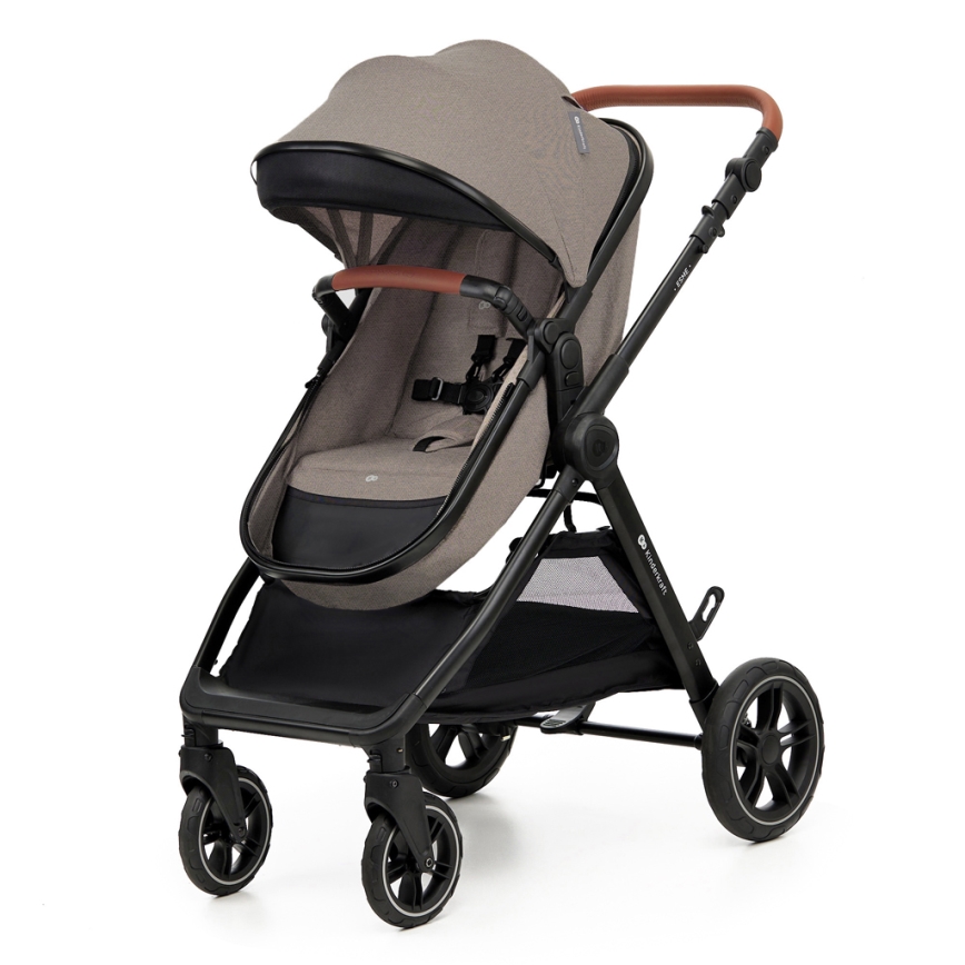 KINDERKRAFT - Combination stroller 3in1 ESME Sand beige + car seat MINK PRO