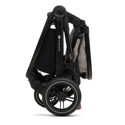 KINDERKRAFT - Combination stroller 3in1 ESME Sand beige + car seat MINK PRO