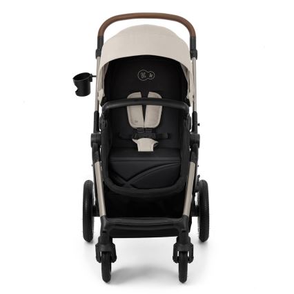 KINDERKRAFT - Combination stroller 3in1 MOOV 2 AIR Moonlight grey + car seat MINK PRO