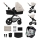 KINDERKRAFT - Combination stroller 3in1 MOOV 2 AIR Moonlight grey + car seat MINK PRO