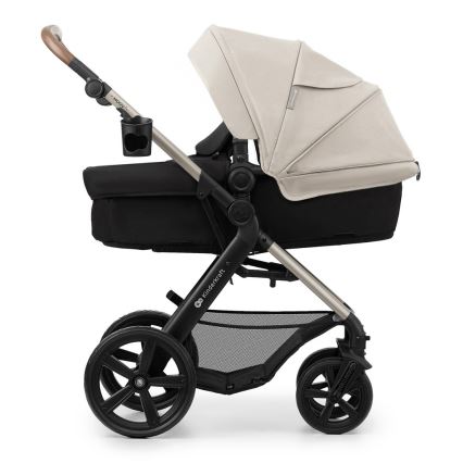 KINDERKRAFT - Combination stroller 3in1 MOOV 2 Moonlight grey + car seat MINK PRO