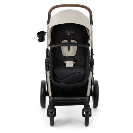 KINDERKRAFT - Combination stroller 3in1 MOOV 2 Moonlight grey + car seat MINK PRO