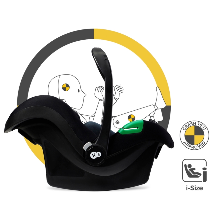 KINDERKRAFT - Combination stroller 3in1 MOOV 2 Sand beige + car seat MINK PRO