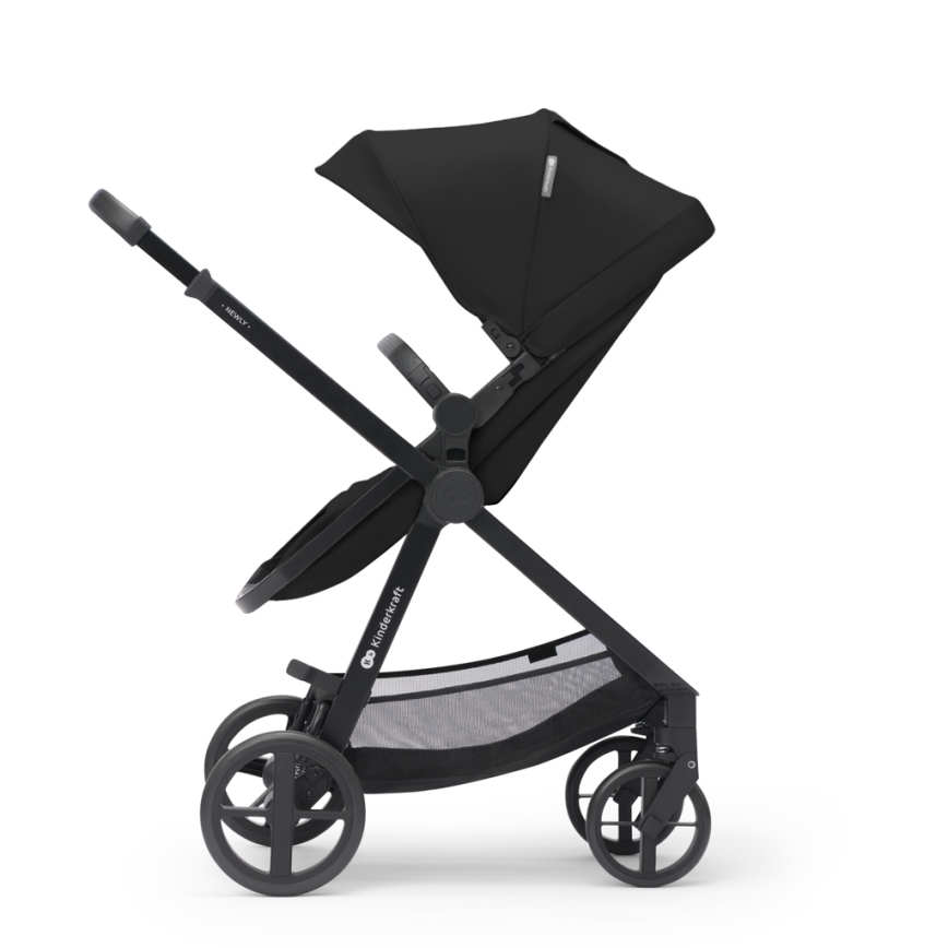 KINDERKRAFT - Combination stroller 3in1 NEWLY Classic black  + car seat MINK PRO