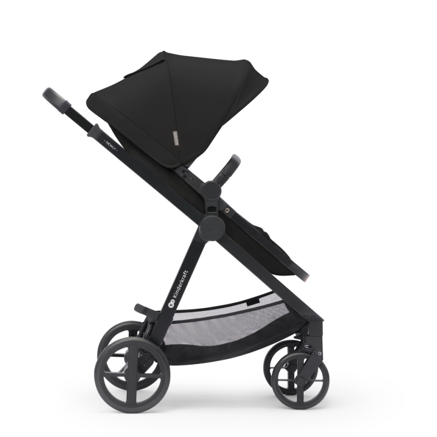 KINDERKRAFT - Combination stroller 3in1 NEWLY Classic black  + car seat MINK PRO