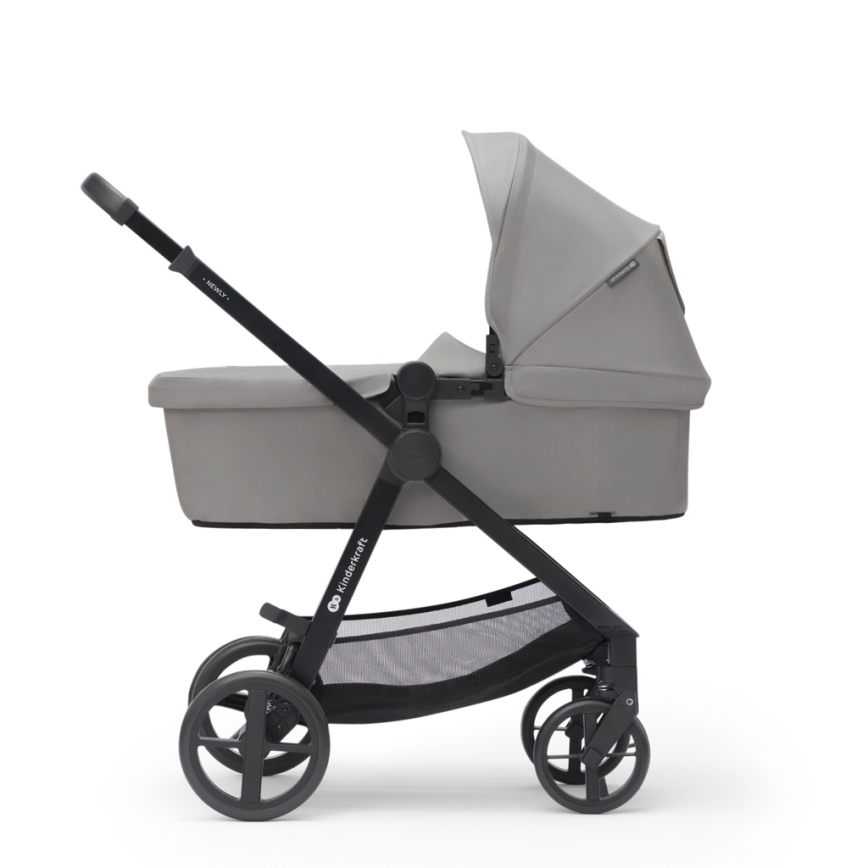 KINDERKRAFT - Combination stroller 3in1 NEWLY Moonlight grey  + car seat MINK PRO