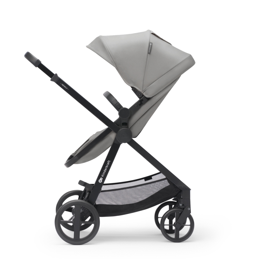 KINDERKRAFT - Combination stroller 3in1 NEWLY Moonlight grey  + car seat MINK PRO