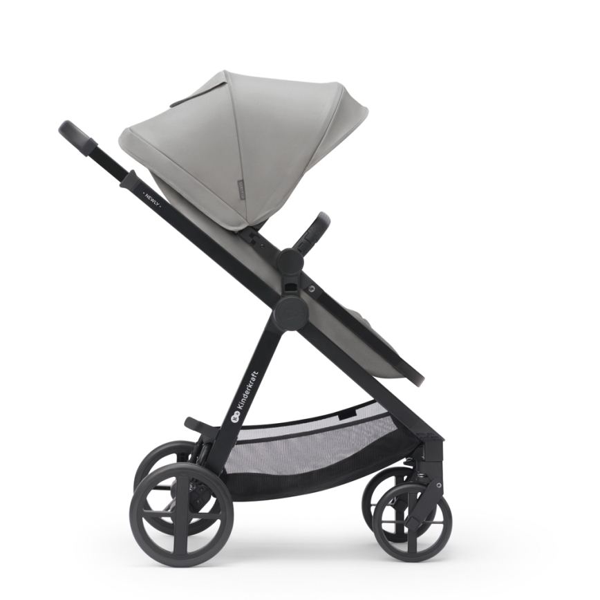 KINDERKRAFT - Combination stroller 3in1 NEWLY Moonlight grey  + car seat MINK PRO