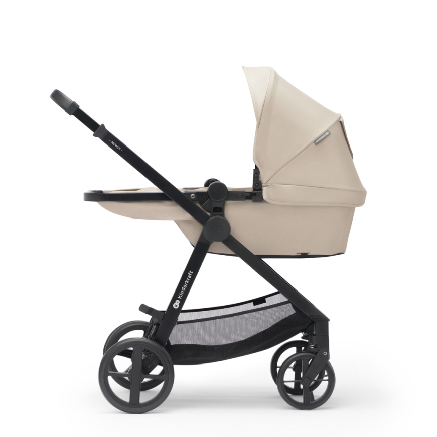 KINDERKRAFT - Combination stroller 3in1 NEWLY Sand beige + car seat MINK PRO
