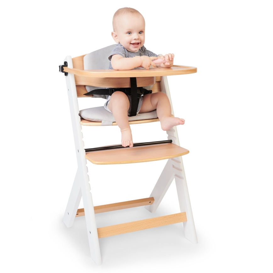 KINDERKRAFT - Cushions for children's dining chair ENOCK grey