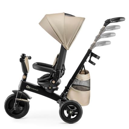 KINDERKRAFT - EASYTWIST 5-in-1 Kids' Tricycle, Beige