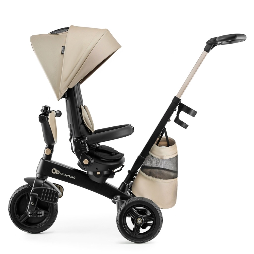 KINDERKRAFT - EASYTWIST 5-in-1 Kids' Tricycle, Beige