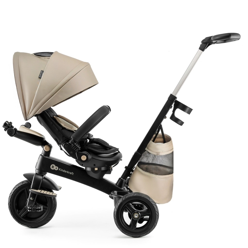 KINDERKRAFT - EASYTWIST 5-in-1 Kids' Tricycle, Beige