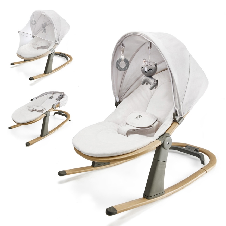 KINDERKRAFT - ELSU Baby Bouncer, Grey