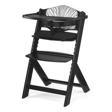 KINDERKRAFT - ENOCK Premium Padded High Chair for Children, Black