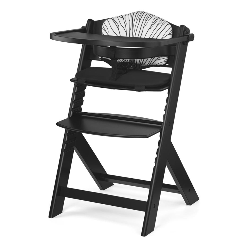 KINDERKRAFT - ENOCK Premium Padded High Chair for Children, Black