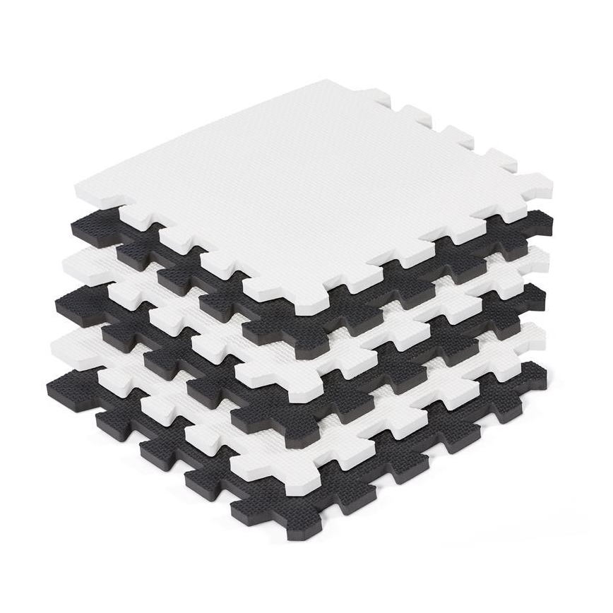 KINDERKRAFT - Foam puzzle LUNO 30pcs black/white