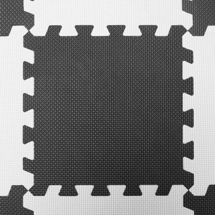 KINDERKRAFT - Foam puzzle LUNO 30pcs black/white